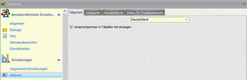 Adressen