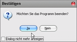 beenden