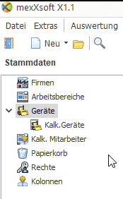 geraete_aufrufen