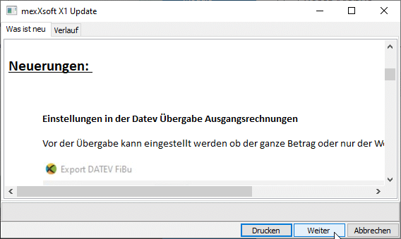 Neuerungen