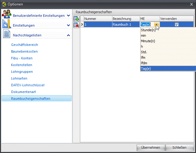 Optionen_Raumbuch
