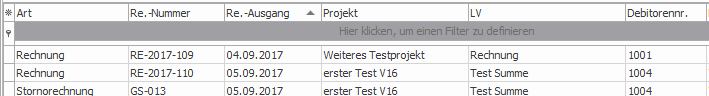sortierung